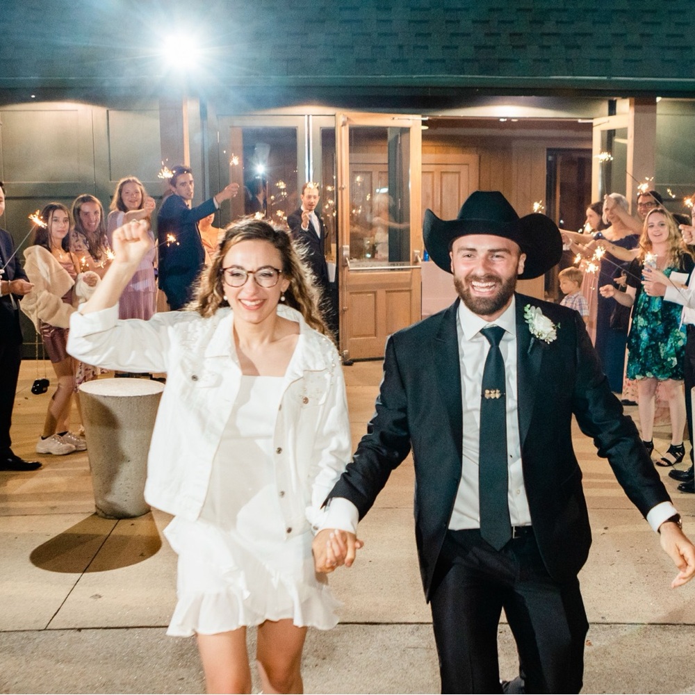 White Bridal Mini Reception/ Bachelorette Dress